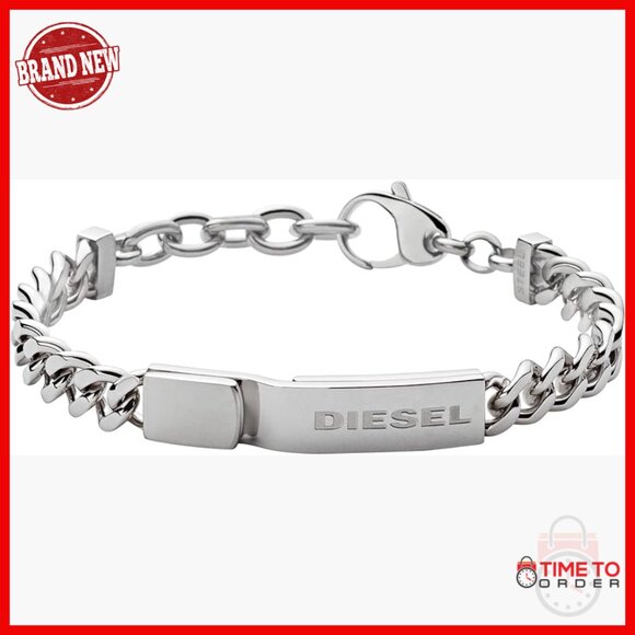 Other - Stainless Steel ID Bracelet with Lobster Clasp, Adjustable Fit